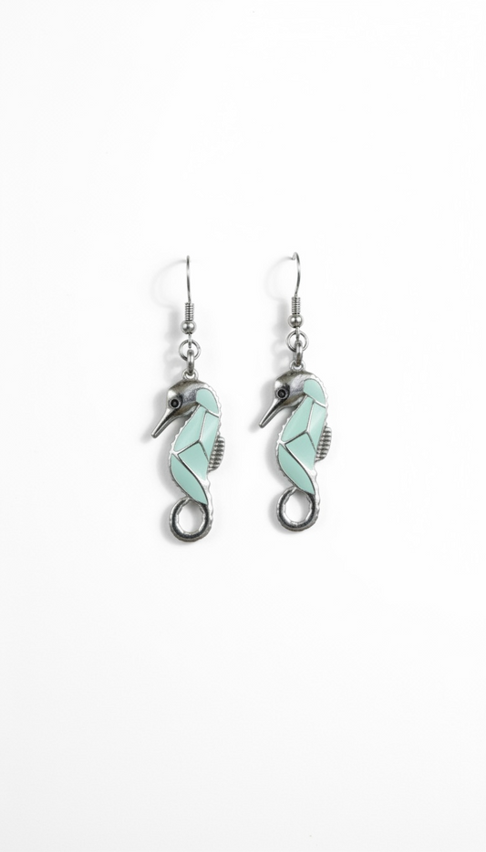 Ocean Spirit Seahorse Earrings