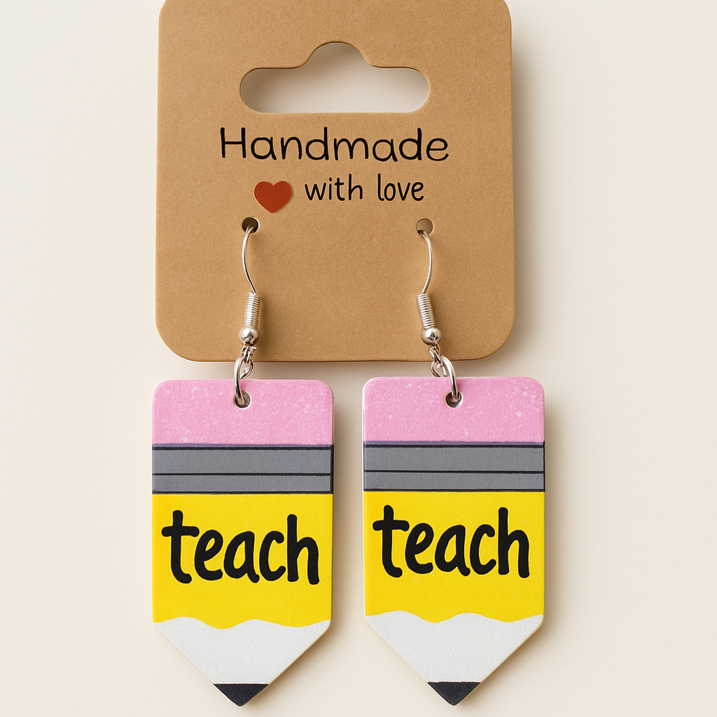 Teacher Earrings - General Designs