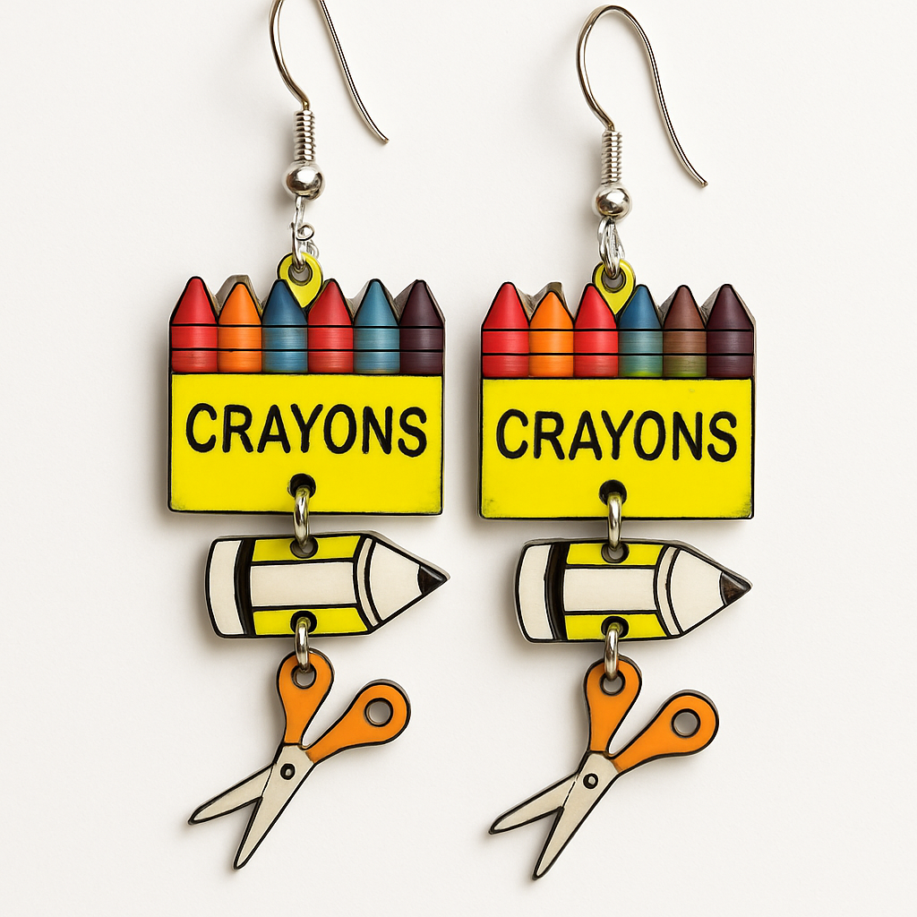 Teacher Earrings - General Designs