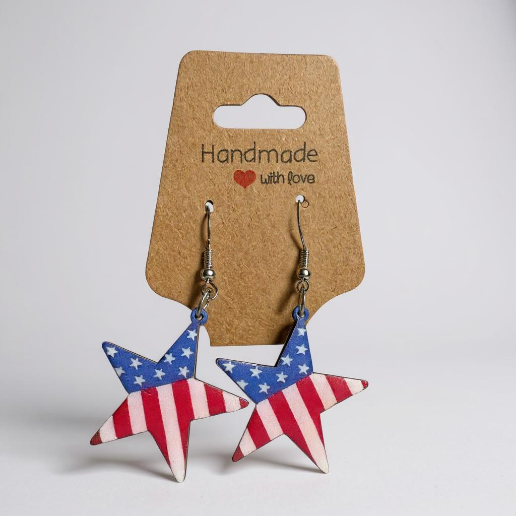 Stars, Stripes & Sparkle – 4th of July Earrings Collection