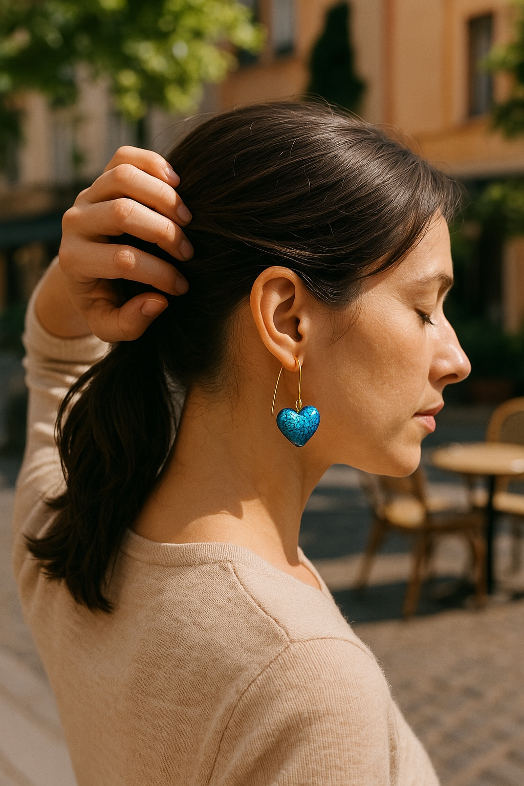 Electric Tide: Glitter Resin Earring Collection (Handmade | One-of-a-Kind | Stainless Steel Hooks)