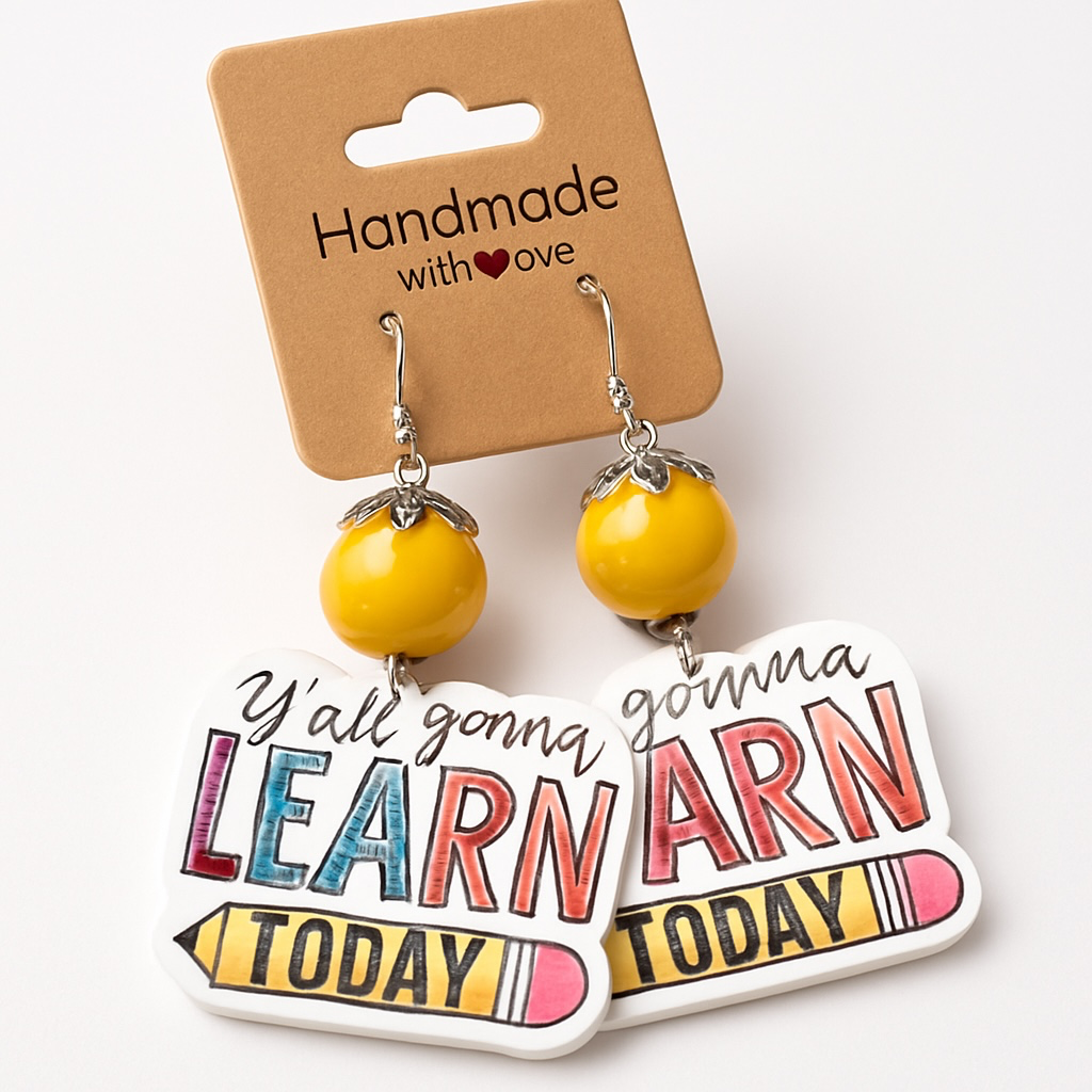 Teacher Earrings - General Designs