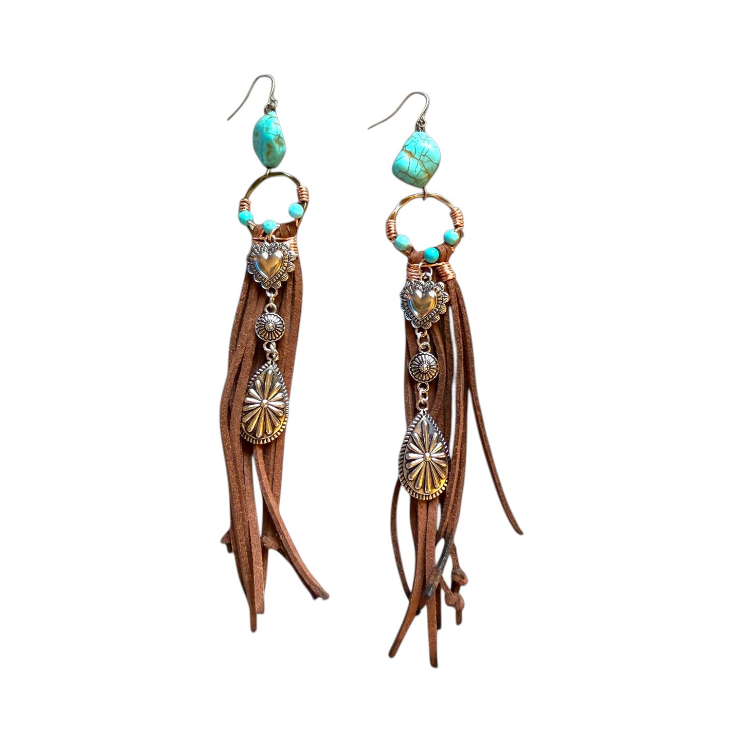 Desert Fringe Cowgirl Earrings