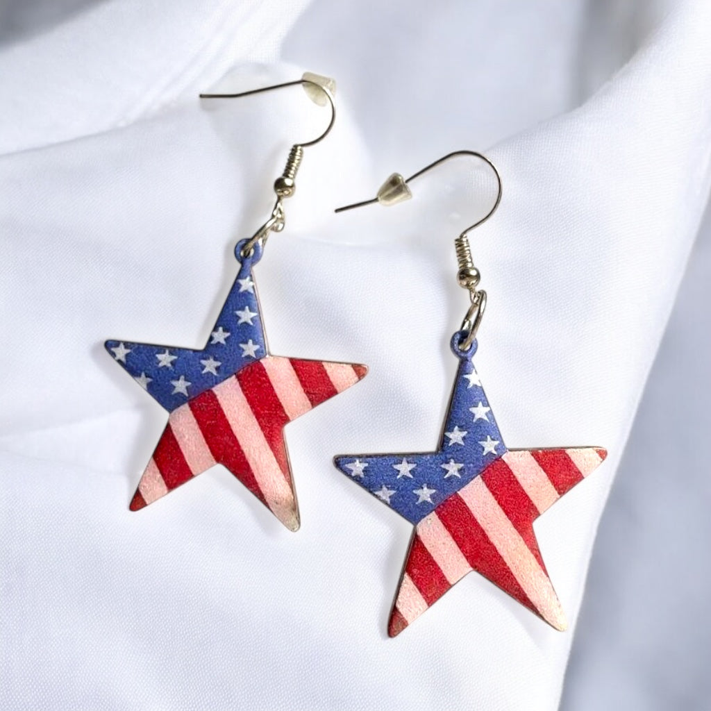 Stars, Stripes & Sparkle – 4th of July Earrings Collection