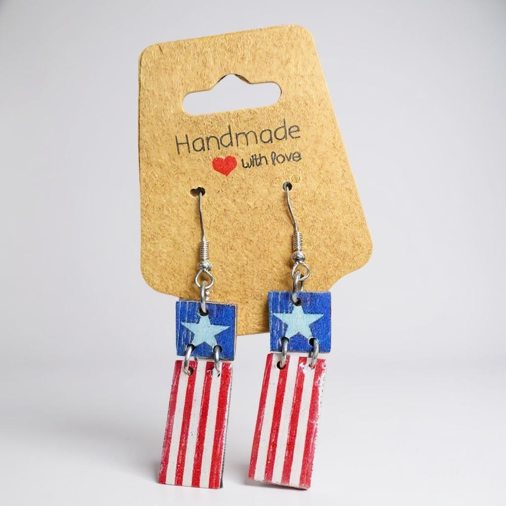 Stars, Stripes & Sparkle – 4th of July Earrings Collection