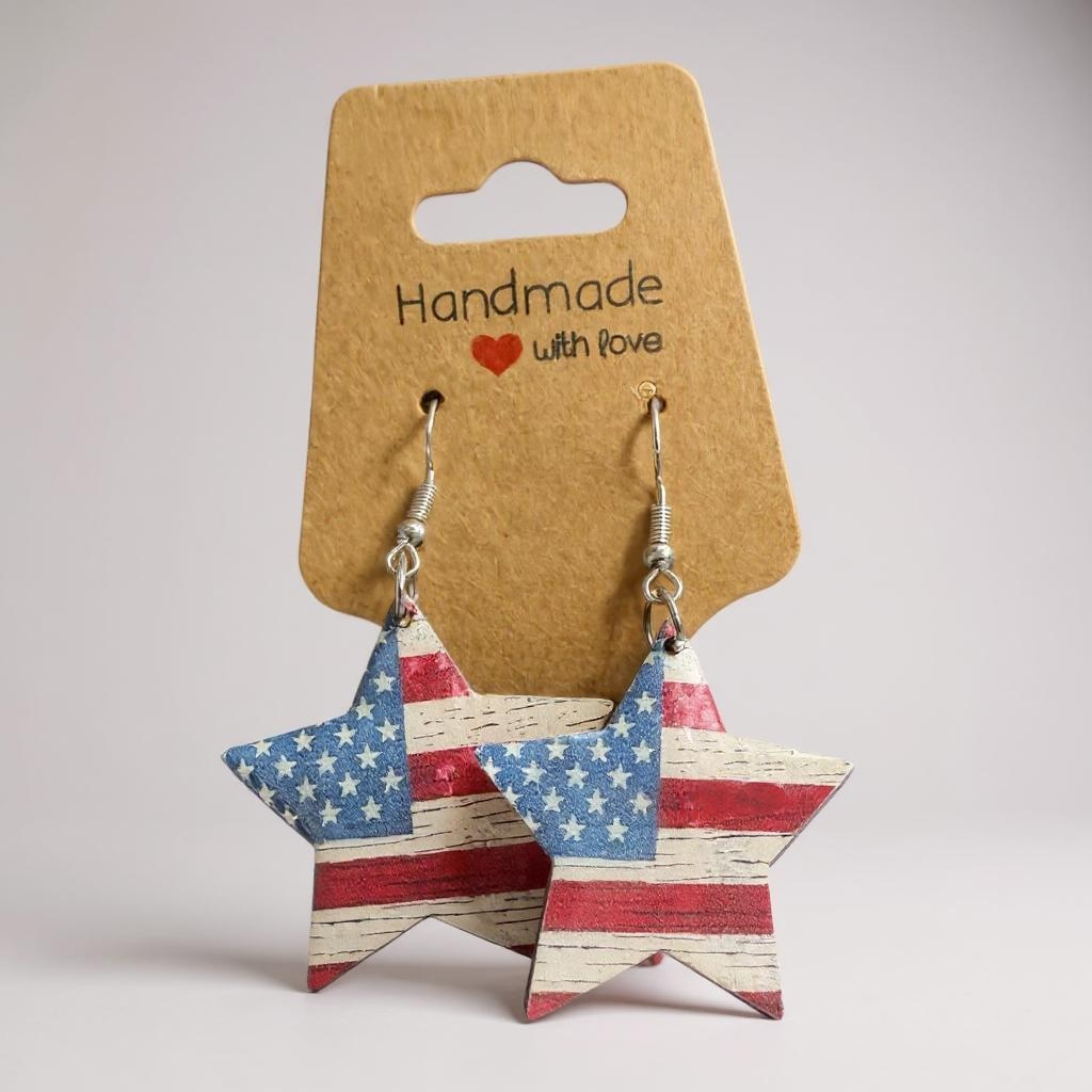 Stars, Stripes & Sparkle – 4th of July Earrings Collection