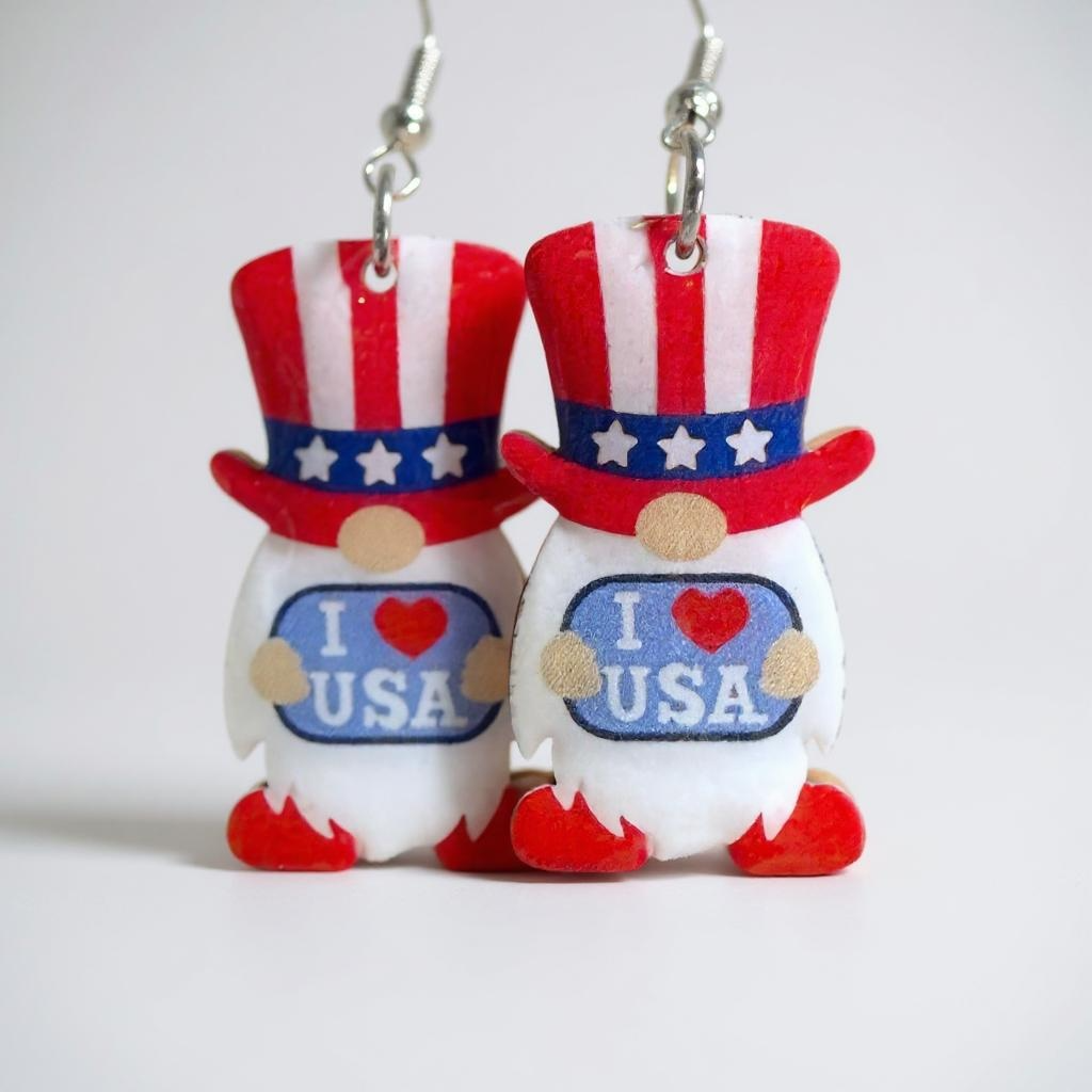 Stars, Stripes & Sparkle – 4th of July Earrings Collection