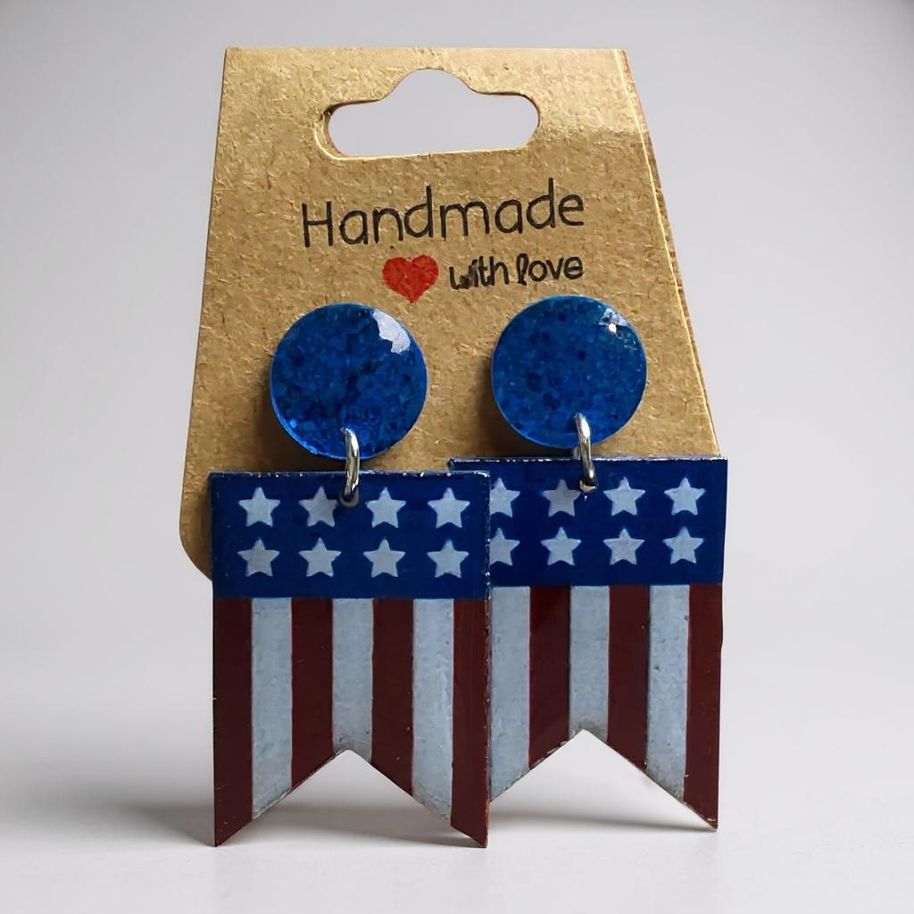 Stars, Stripes & Sparkle – 4th of July Earrings Collection