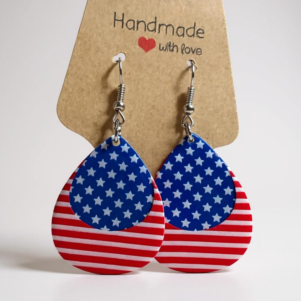 Stars, Stripes & Sparkle – 4th of July Earrings Collection