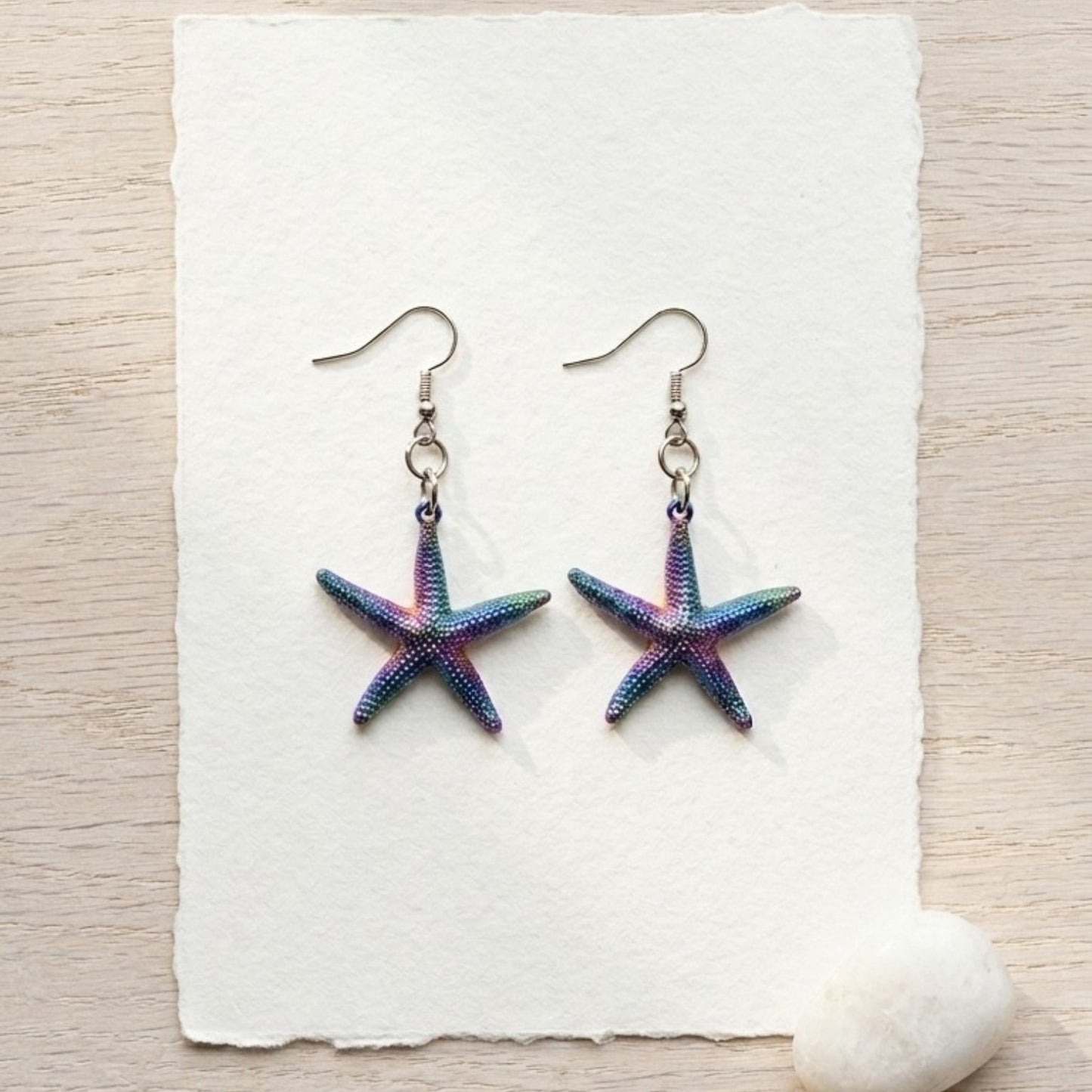 Mermaid Sparkle Starfish Earrings