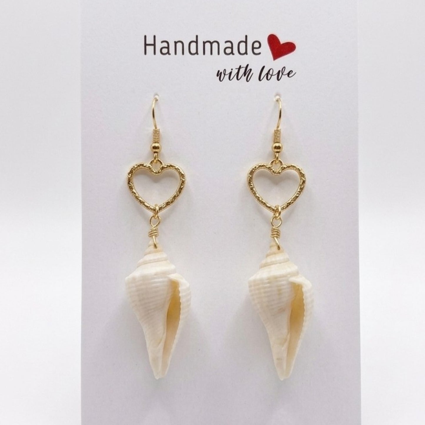 Coastal Heart Earrings