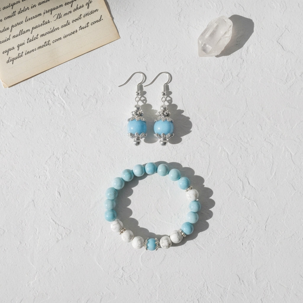 Larimar & Howlite Serenity Set