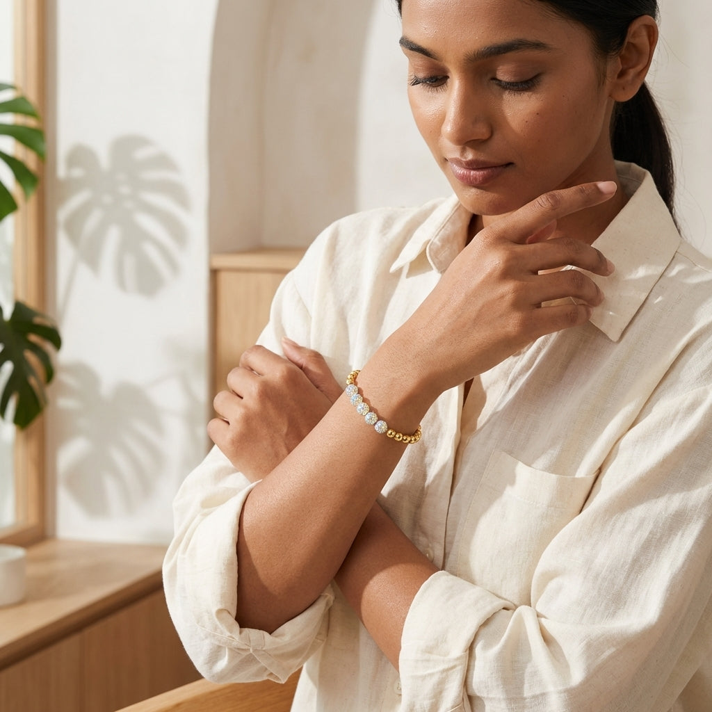 Golden Aura Luxe Bracelet